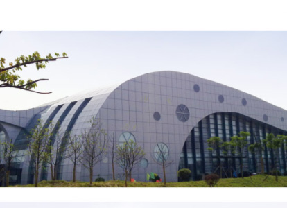 陇南会议中心外景网架工程